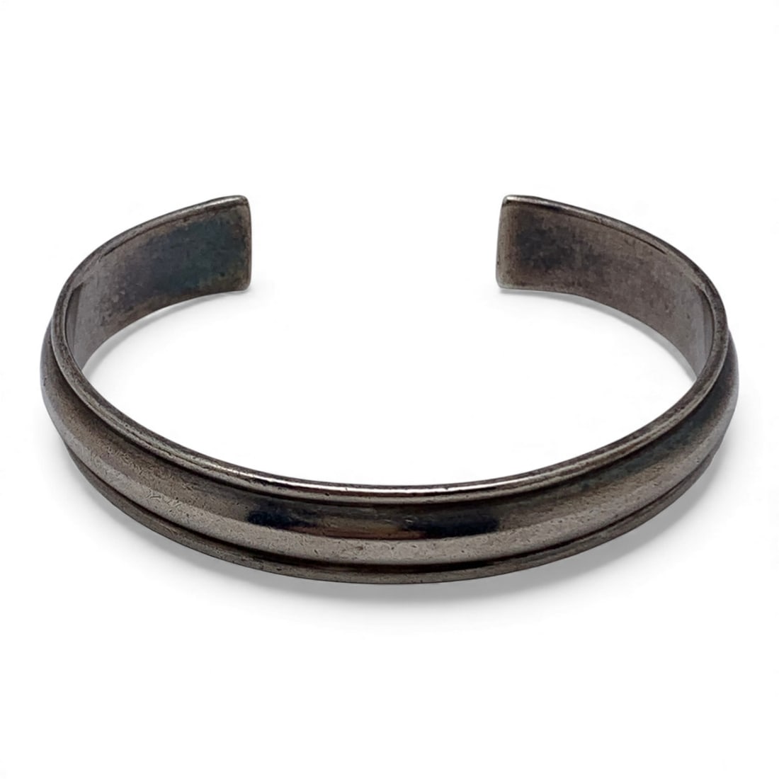 Sterling Silver Cuff Bracelet: Marked 925 - 2 3/8" Inside Width - 33.0 Grams