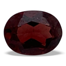 Faceted Red Tourmaline Gemstone