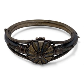 Sterling Silver Hinge Bracelet