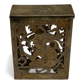 Sterling Silver Match Case Cover