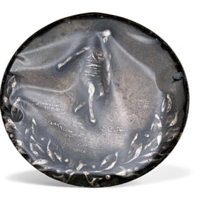 Sterling Silver Broad Jump Pendant