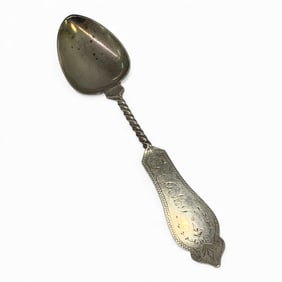 Duhme & Co. Coin Silver Spoon