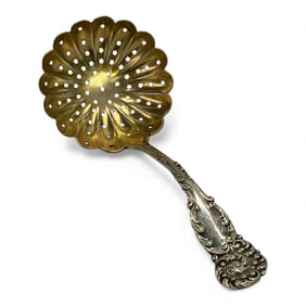Sterling Silver Strainer Spoon