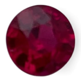 Faceted Hot Pink Ruby Gemstone