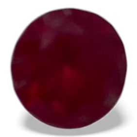 Faceted Hot Pink Ruby Gemstone
