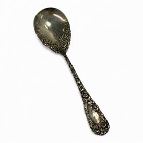 Shreve, Crump & Low Co. Sterling Serving Spoon