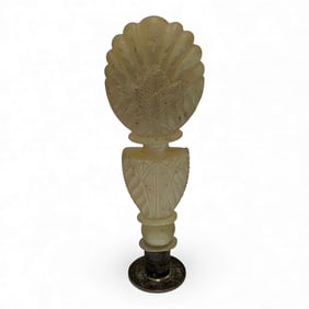 Sterling Silver & Mother Of Pearl Wax Stamper