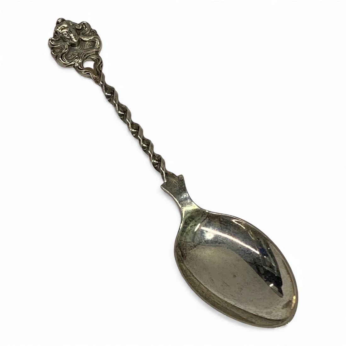 Sterling Silver Spoon: Marked Sterling. 5.25" Long.0.645 Ozt.