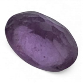 Faceted Light Purple Amethyst Gemstone