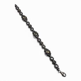 Silver & Yellow Stone Bracelet