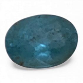 Faceted Blue Topaz Gemstone