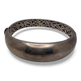 Sterling Silver Hinge Bracelet