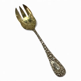 James R. Arminger Sterling Silver Serving Fork