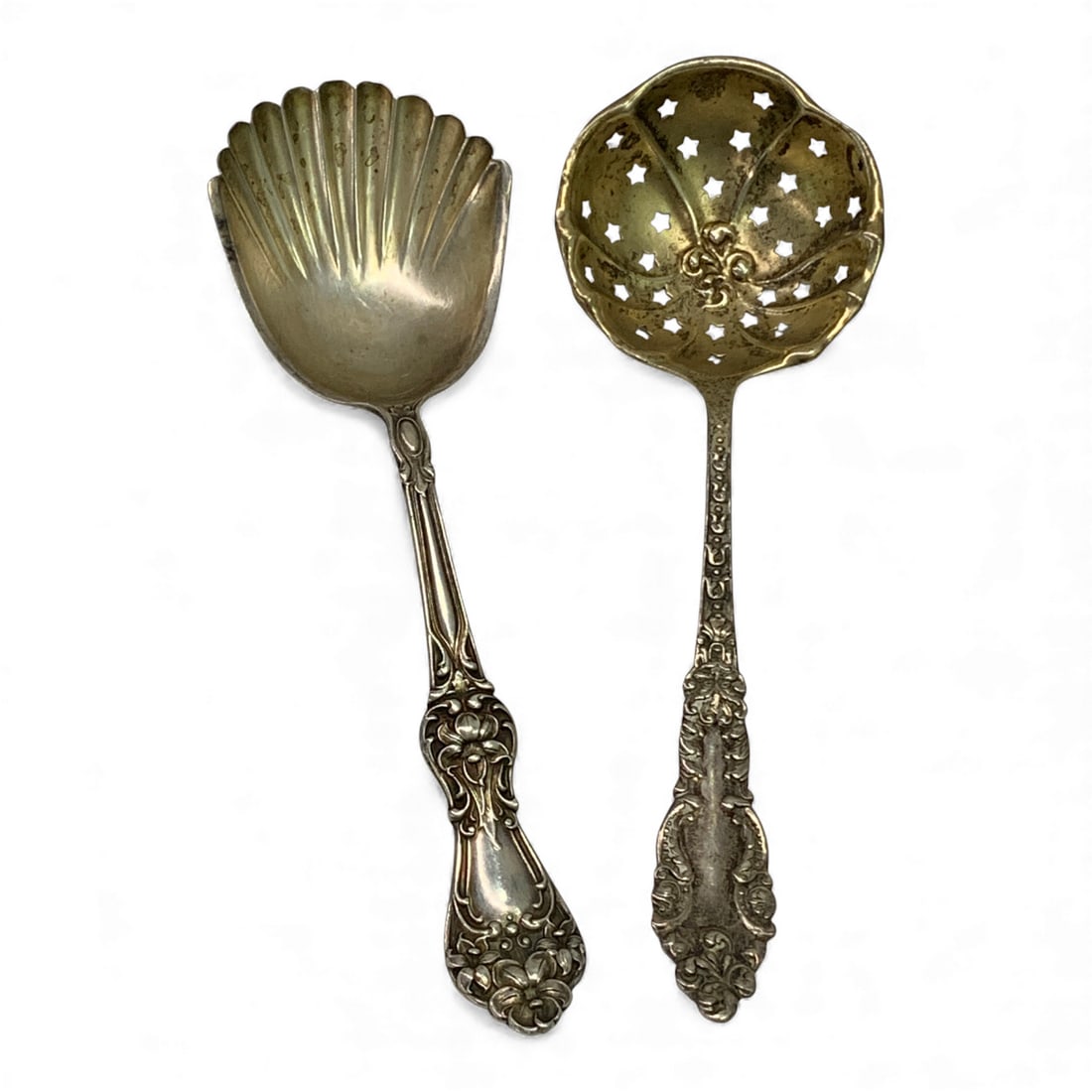 2 Sterling Silver Serving Spoons (1 of 3)