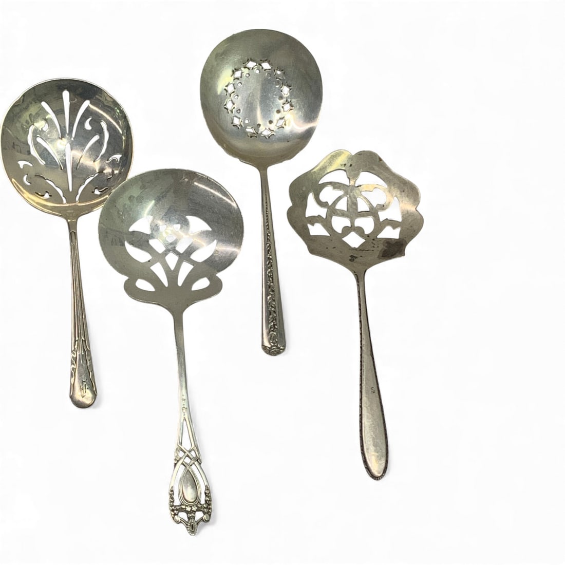 4 Sterling Silver Serving Spoons (1 of 2)