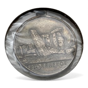 English Hallmark Stonehenge Pendant
