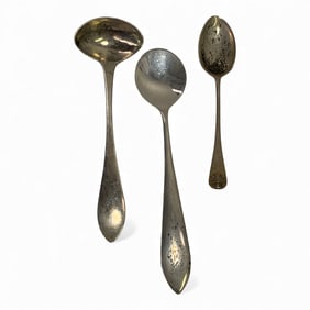 3 Sterling Silver Spoons