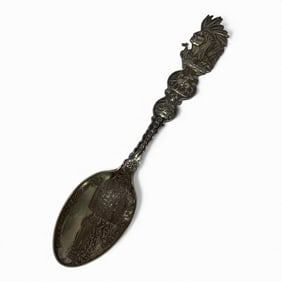Sterling Silver Pike's Peak Souvenir Spoon