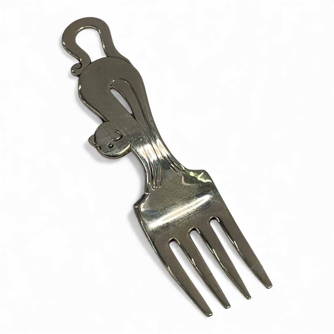 International Sterling Silver Child's Fork: Marked International Sterling. 3.75" Long. 0.600 Ozt.