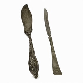 2 Sterling Silver Knives