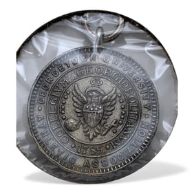 Sterling Silver 1914 Track Pendant