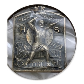 1951 Miami University Track Pendant