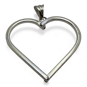 Sterling Silver Heart Pendant