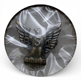 Sterling Silver B. S. A. Mothers Pin