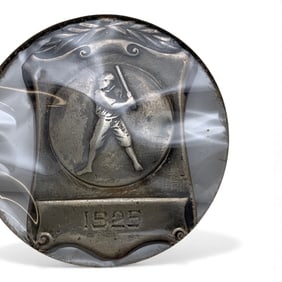 Sterling Silver 1925 Baseball Pendant