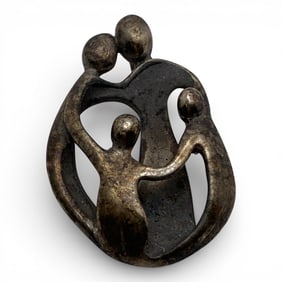 Sterling Silver Figural Pendant