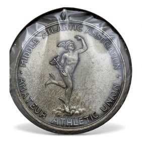 Sterling Silver 1912 Pole Vault Pendant