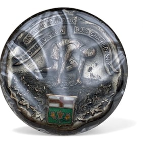 Sterling Silver Track Pendant