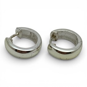 Sterling Silver Hoop Earrings