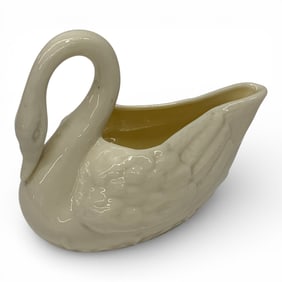 Belleek Ireland Swan Figurine