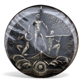 Sterling 1929 Coast Guard 1st Place Pendant