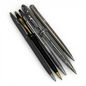 Group Of 5 Ballpoint Pens