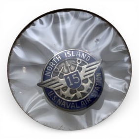 Sterling Silver U. S. Naval Air Station Pin