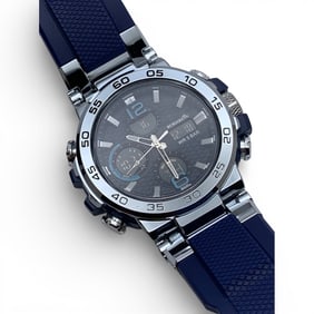 Men's Bursireou Wrist Watch With Blue Band