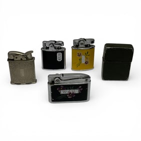 Group Of 5 Vintage Lighters
