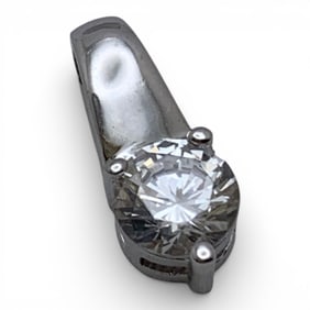 Sterling Silver & Cubic Zirconia Pendant