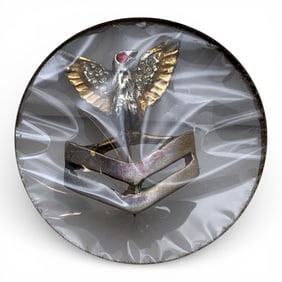 Sterling Silver Navy Pin