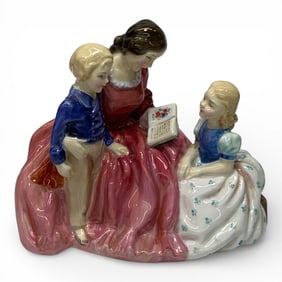 Royal Doulton Porcelain Figurine, Bedtime Story