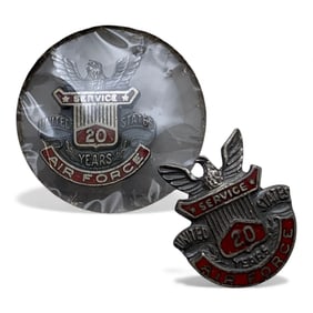 2 Sterling Silver U. S. Air Force Pins