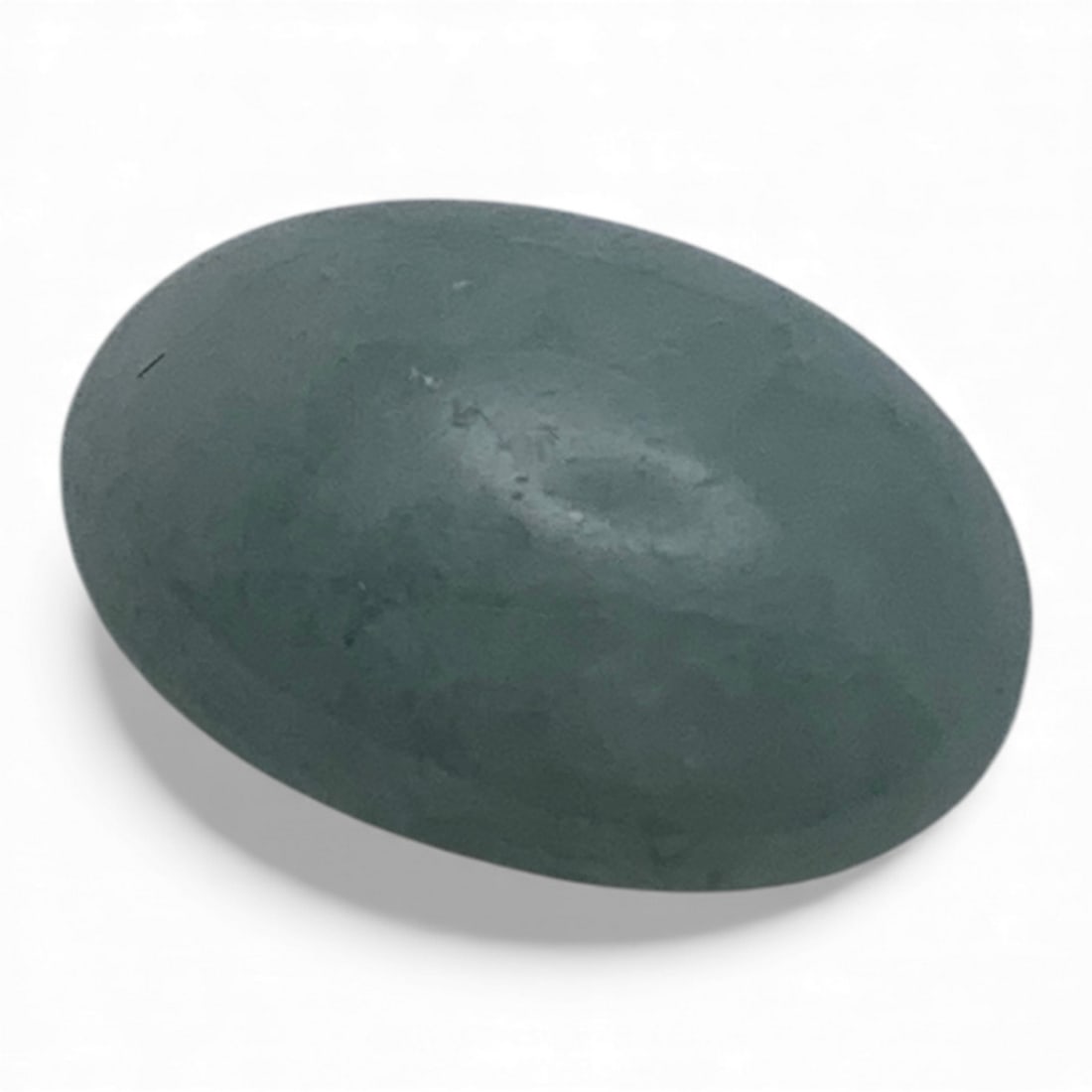 Green Jade Cabochon: 6.93x13.56mm - See Photos Gemstones Tested With Presidium Gem Tester Il - Berners Does Not Guarantee Authenticity Of Gemstones