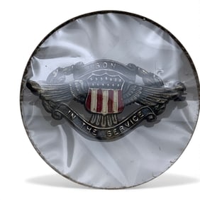 Son In Service Enameled Pin