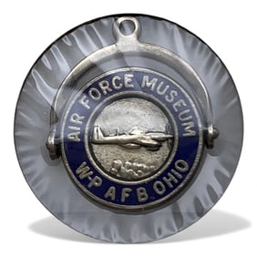 Sterling Air Force Museum Spinner Pendant