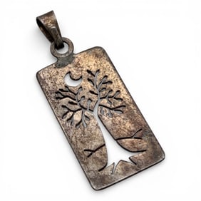 900 Silver Tree Pendant