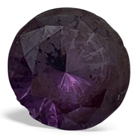 Faceted Purple Topaz Gemstone