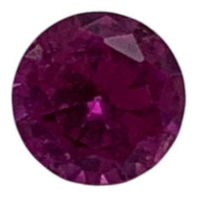Faceted Pink Topaz Gemstone