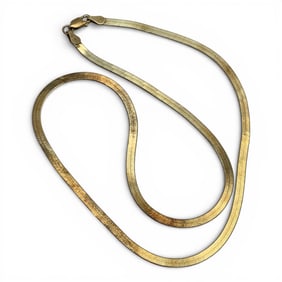 Sterling Silver Gold Tone Necklace